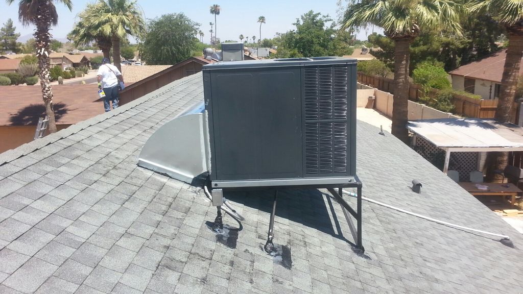 New unit, stand and elbow.