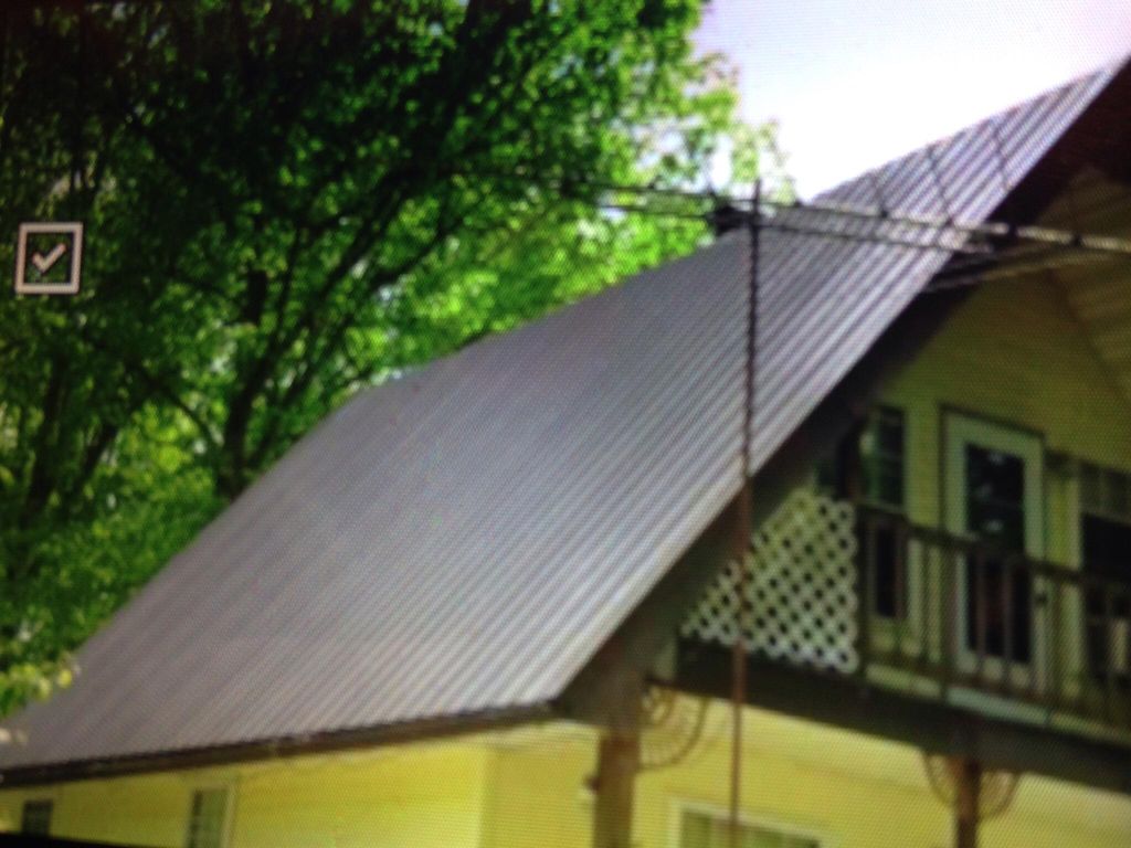 New metal roof