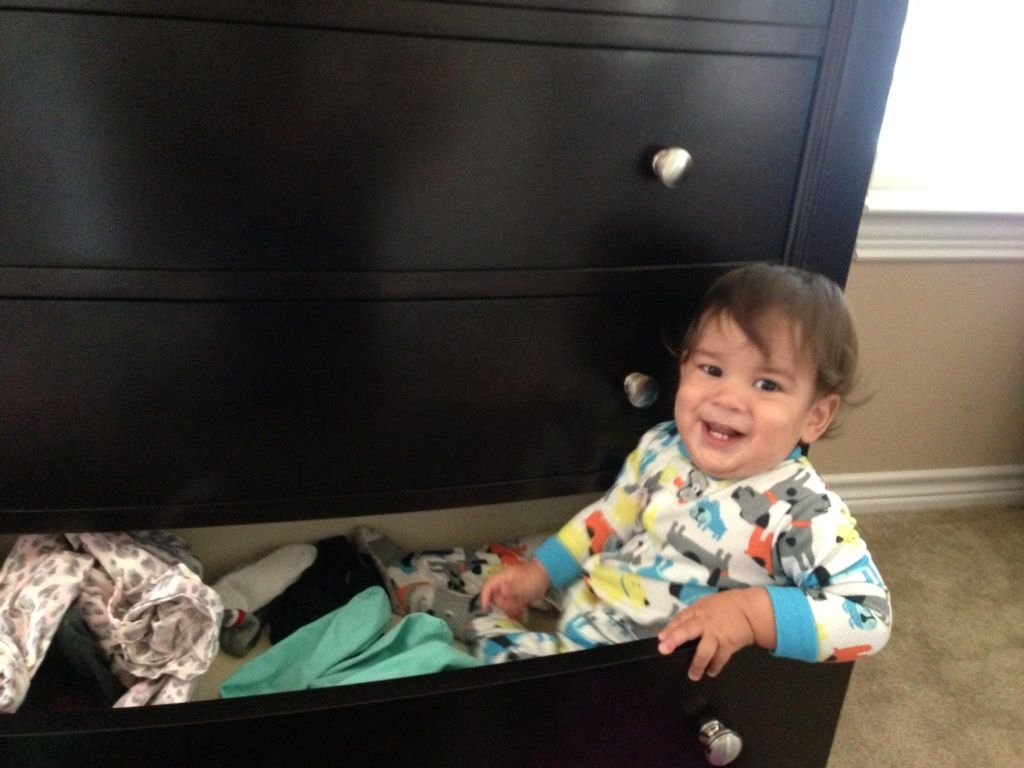 Yes, you may leave clothes in dressers, but only c