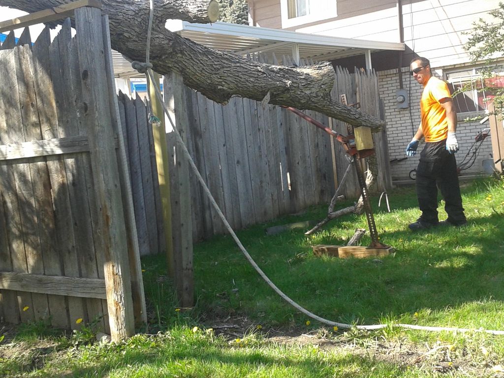 Rigging 35foot lead off fence without breaking the