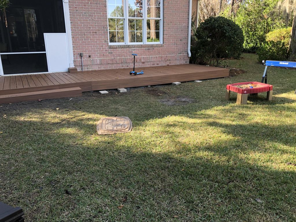 Custom built Total Composite Deck