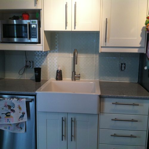 Kitchen Install using IKEA Cabinets