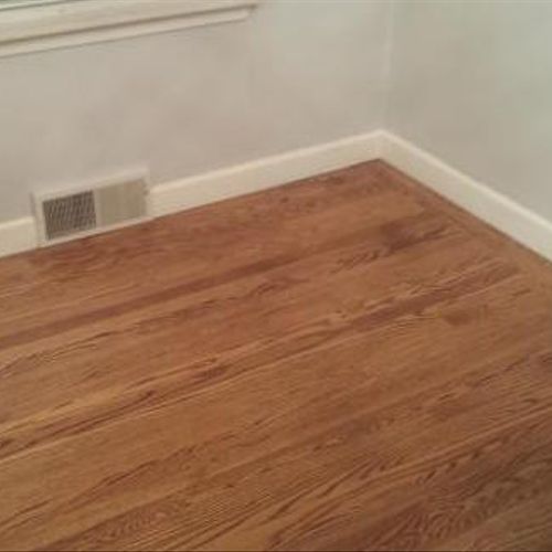 hardwood floors with border