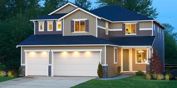 Siding and Garage Door