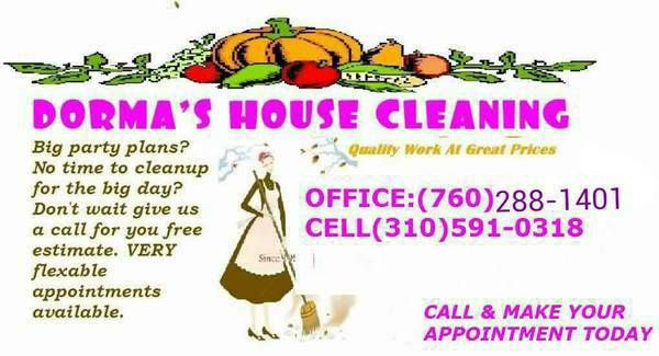 Dorma's House Cleaning Services
