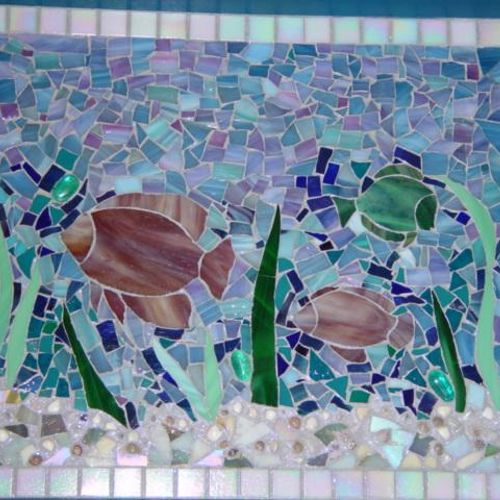 Mosaic tray