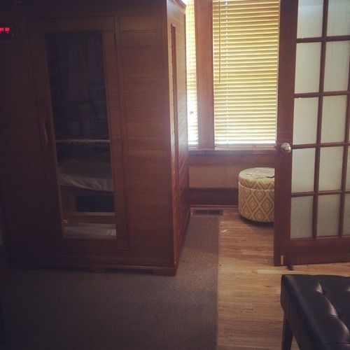 Infrared Sauna Therapy Room
