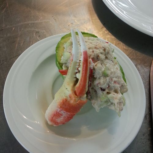 Crab & Avocado salad!