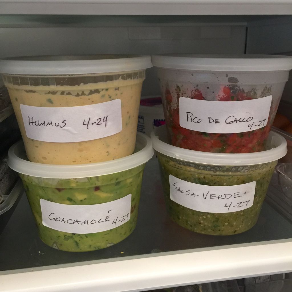 Hummus With Taco Night Fixins''