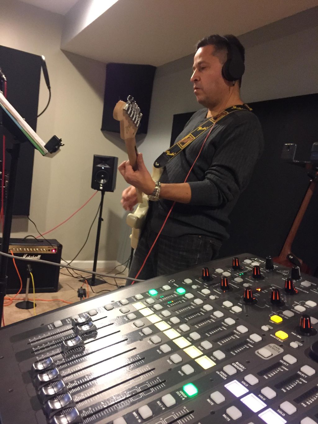 Studio Recording - guitar and vocal