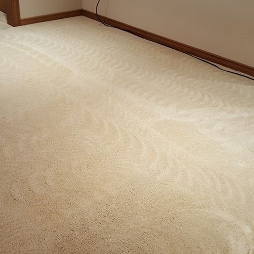 Swirl Design from our carpet cleaning head!  It sp