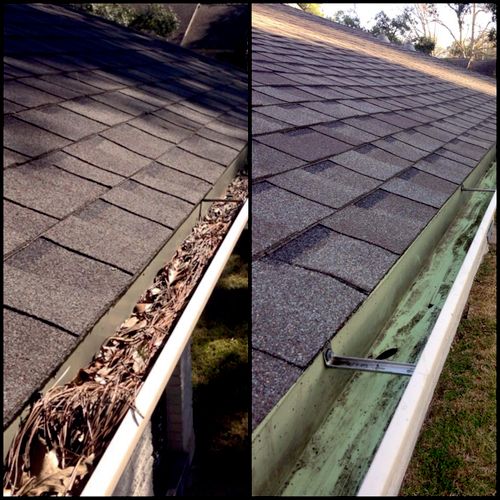 Clean gutters can protect your property from unwan