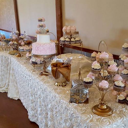 CAKE / CANDY BUFFET TABLE
