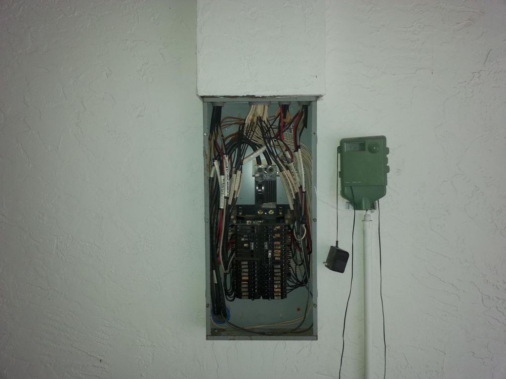 Replacing electrical panel from start