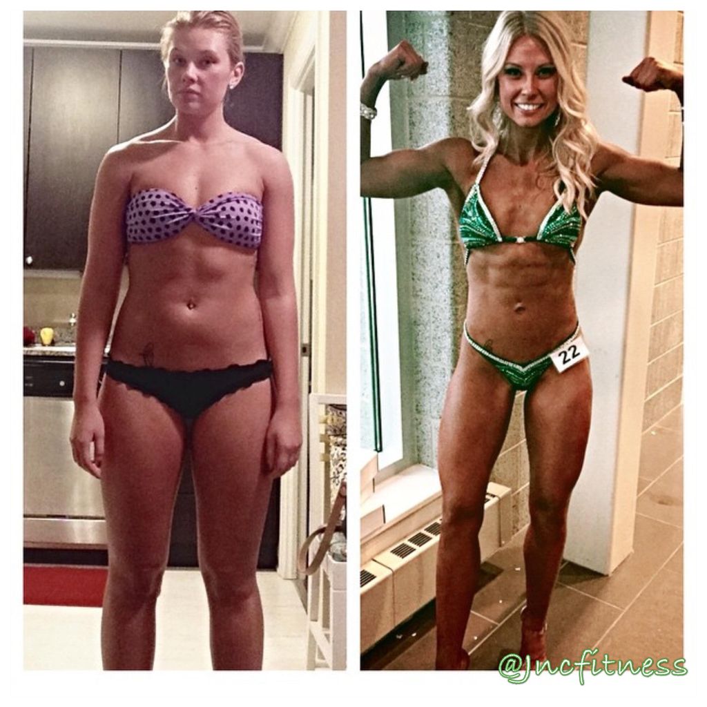 18 week client transformation.