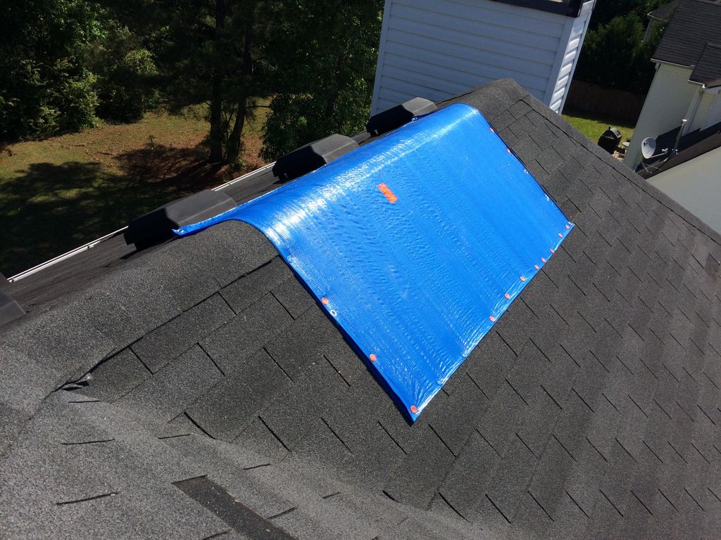 Tarp service performed in Atlanta.