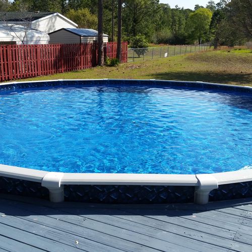Above Ground Pool Services!