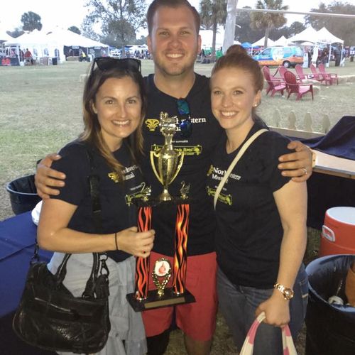 Orlando Chili Cook-off 2017 2nd place