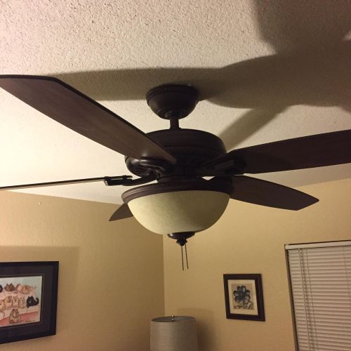 I have installed about 40 ceiling fans.  I am not 