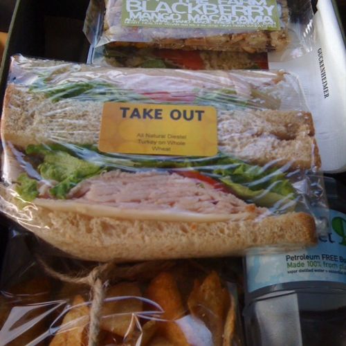Take out boxed Lunches for the Executives.
