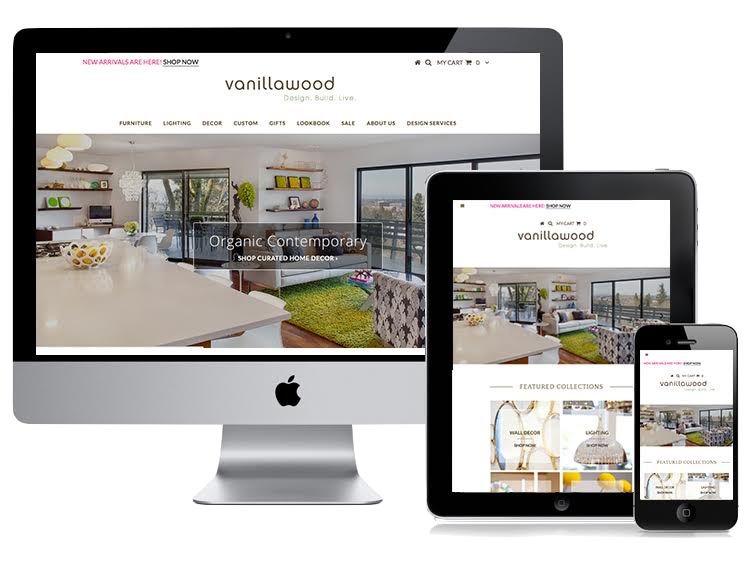 Ecommerce: Vanillawood