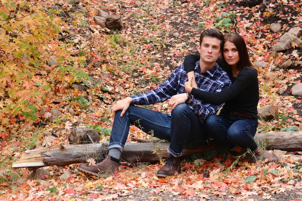 Couple Portrait, Serious