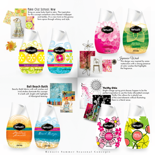 Seasonal Packaging Concepts (freelance for Spice F