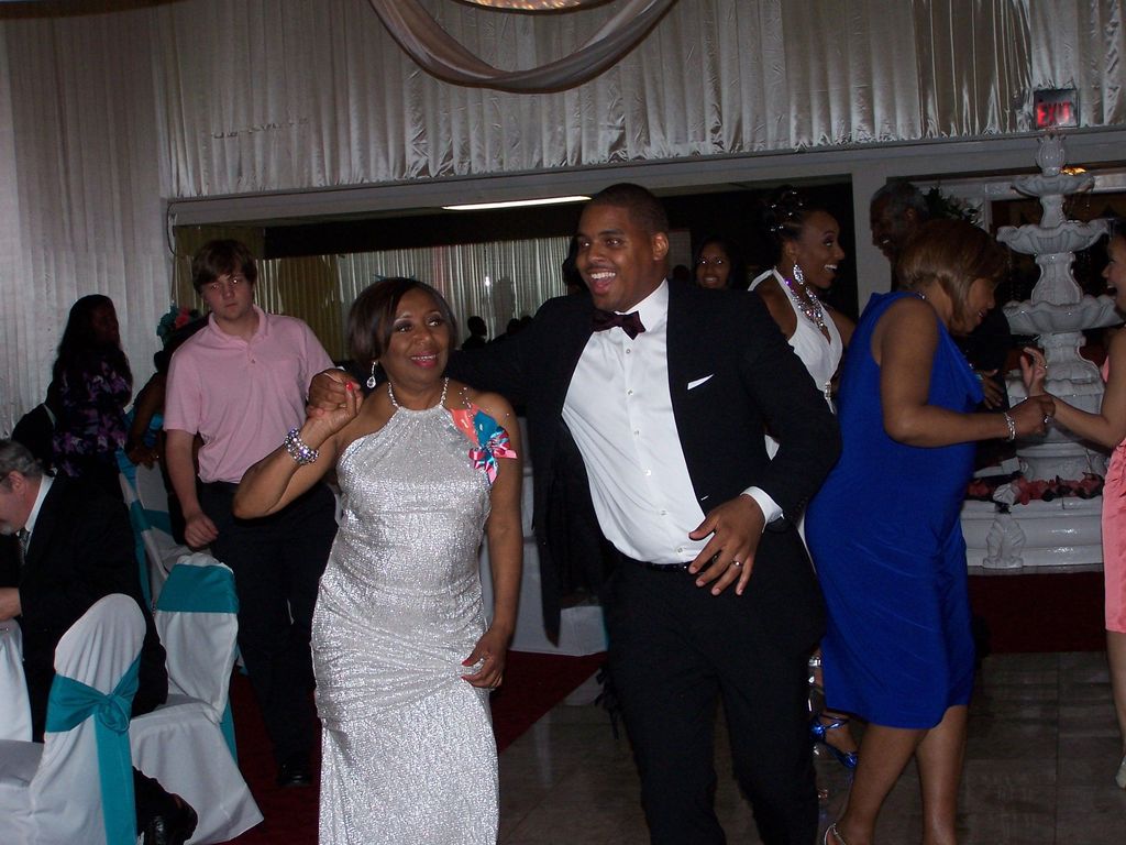Mother and Relative On The Dance Floor During Rece