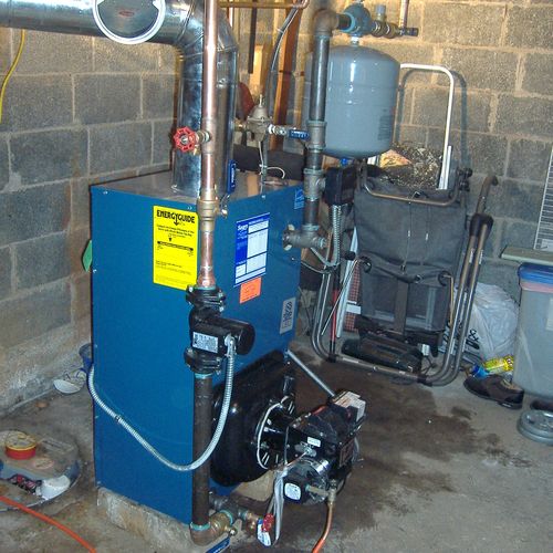 Oil Fired Boiler replacement