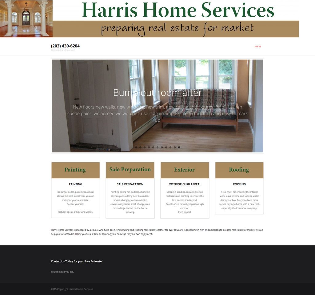 Contractor website
