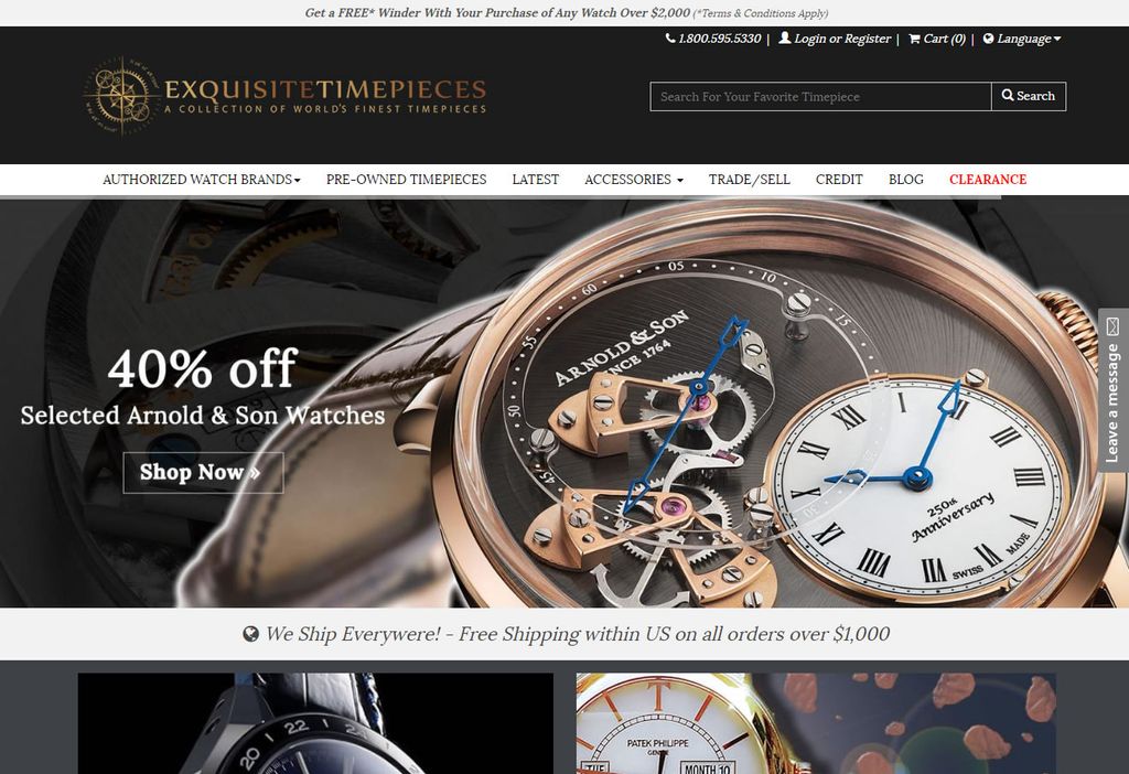 Custom e-commerce website with powerful features a