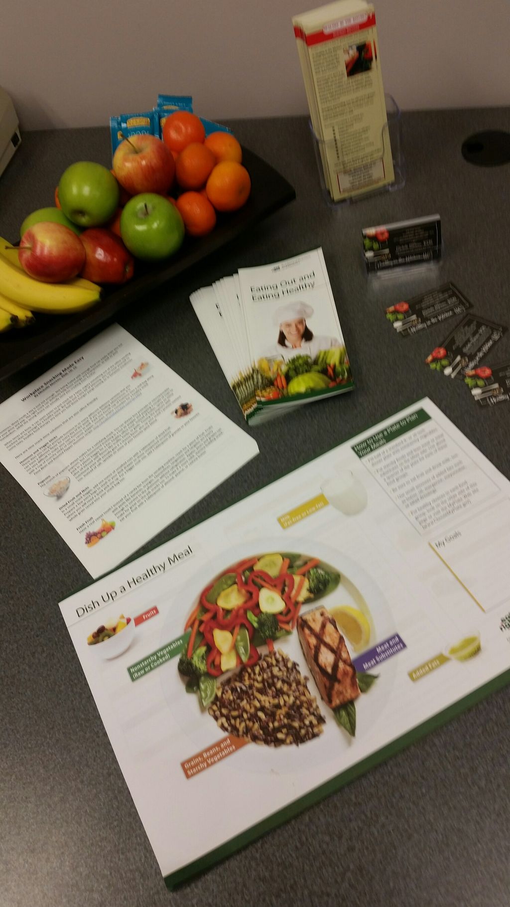 Have us talk nutrition at your next Health Fair