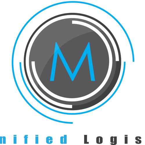 Magnified Logistics Logo Desgin