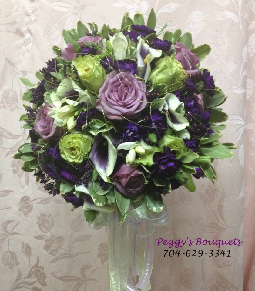 Bridesmaid Bouquet Green Wedding