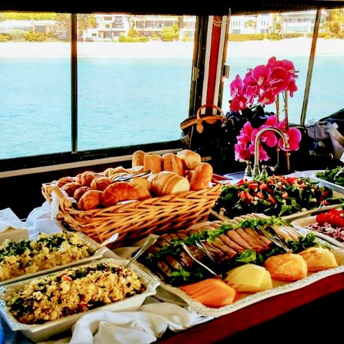 A Yacht Buffet / Belle Fete Catering / Los Angeles