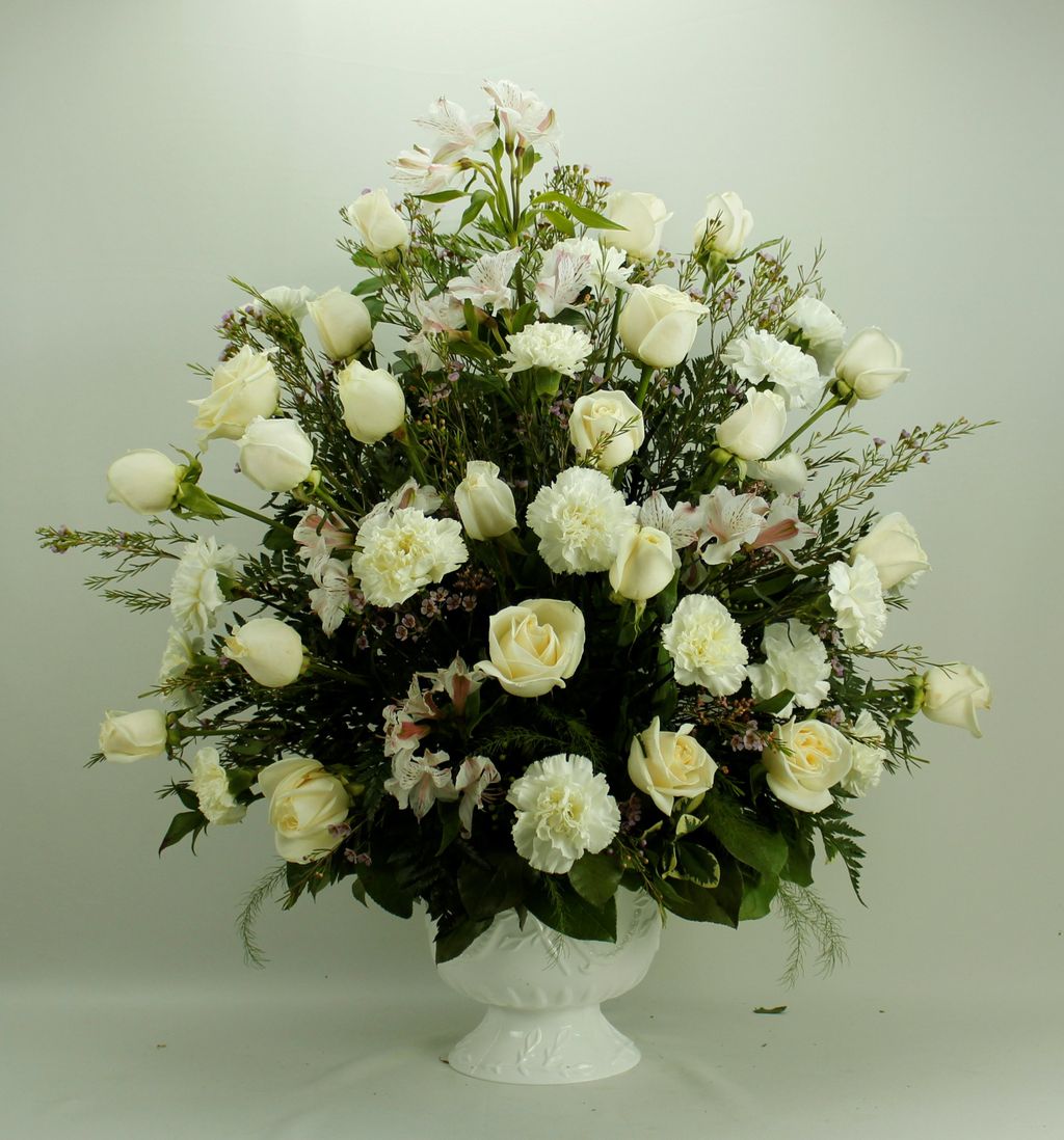 Large Floral Arrangements for the Ceremony, Church