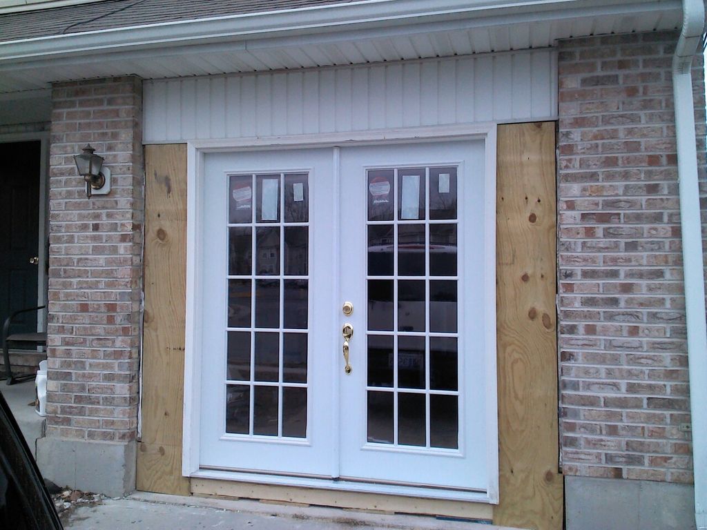 was a single car garage door, i dismantled garage 