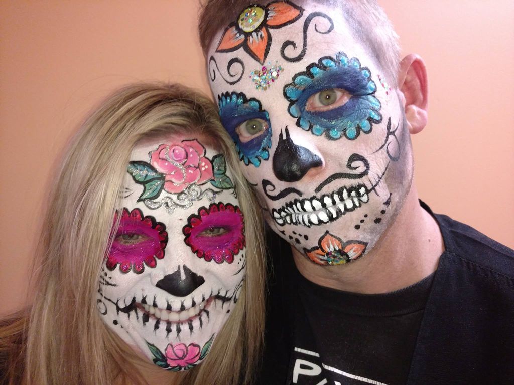 Dia de los Muertos Sugar Skulls done in our privat