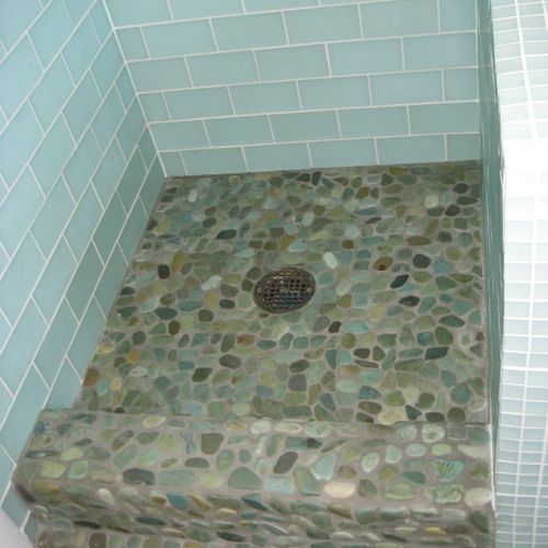 Stone Shower Floor