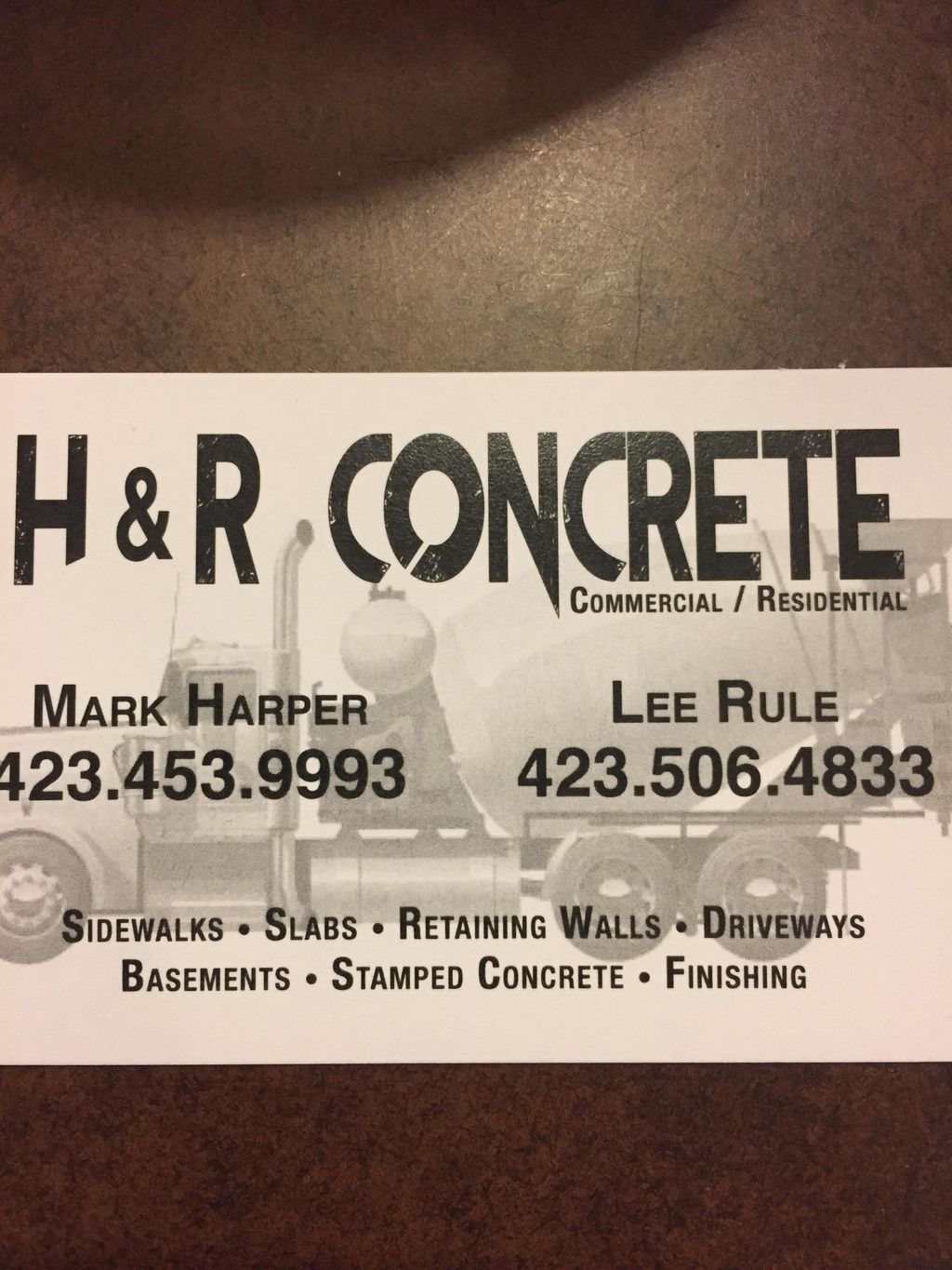 H&R CONCRETE