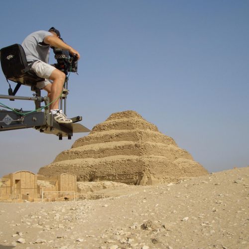 Shooting in Egypt for National Geographic