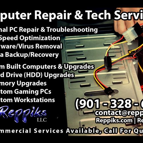 Computer Repair Service Flyer