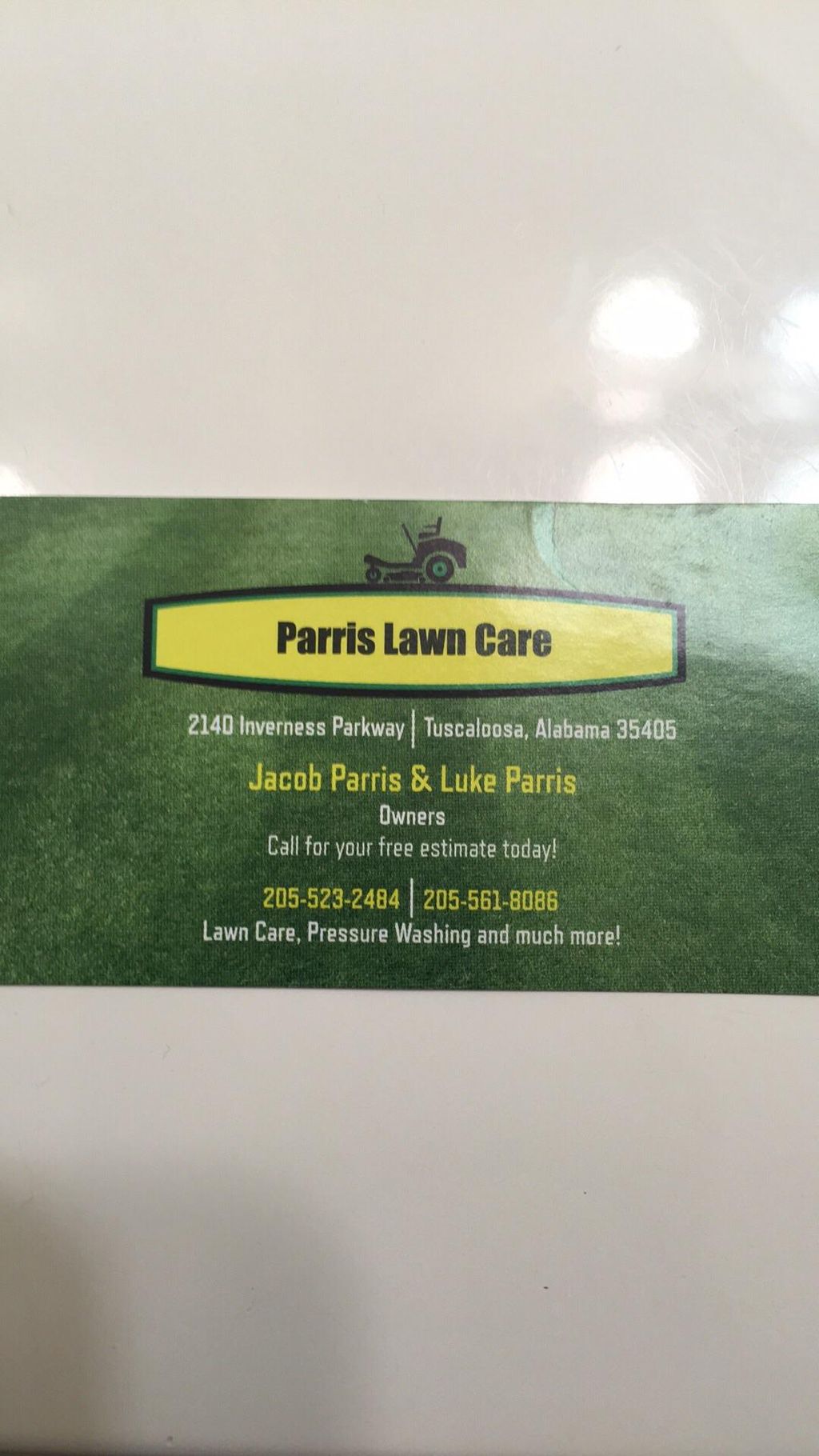 Parris Lawn Care