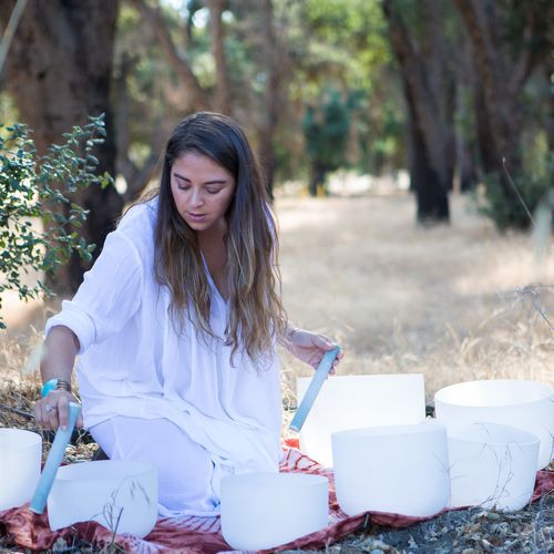Sound Healing with Crystal Singing Bowls