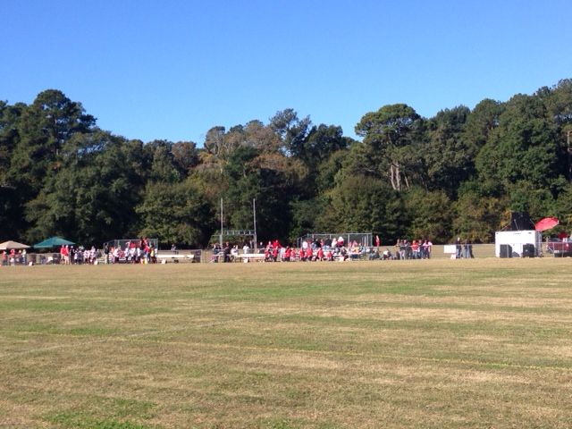 Providing sound and announcing at Youth league foo