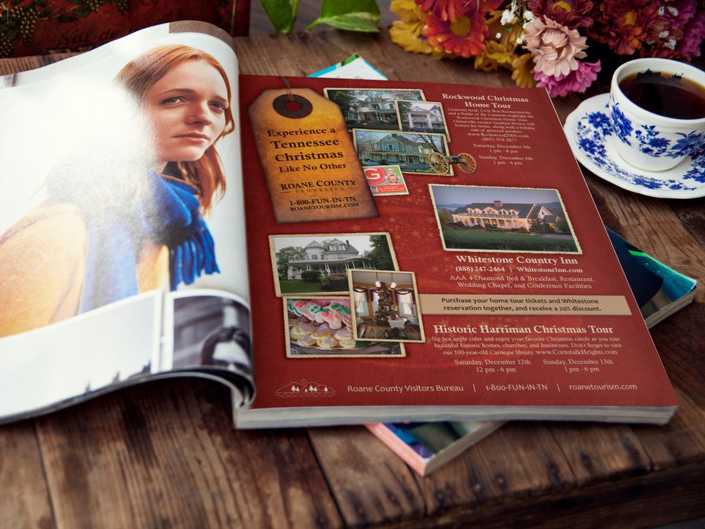 Roane County Visitors Bureau Holiday Ad Campaign -