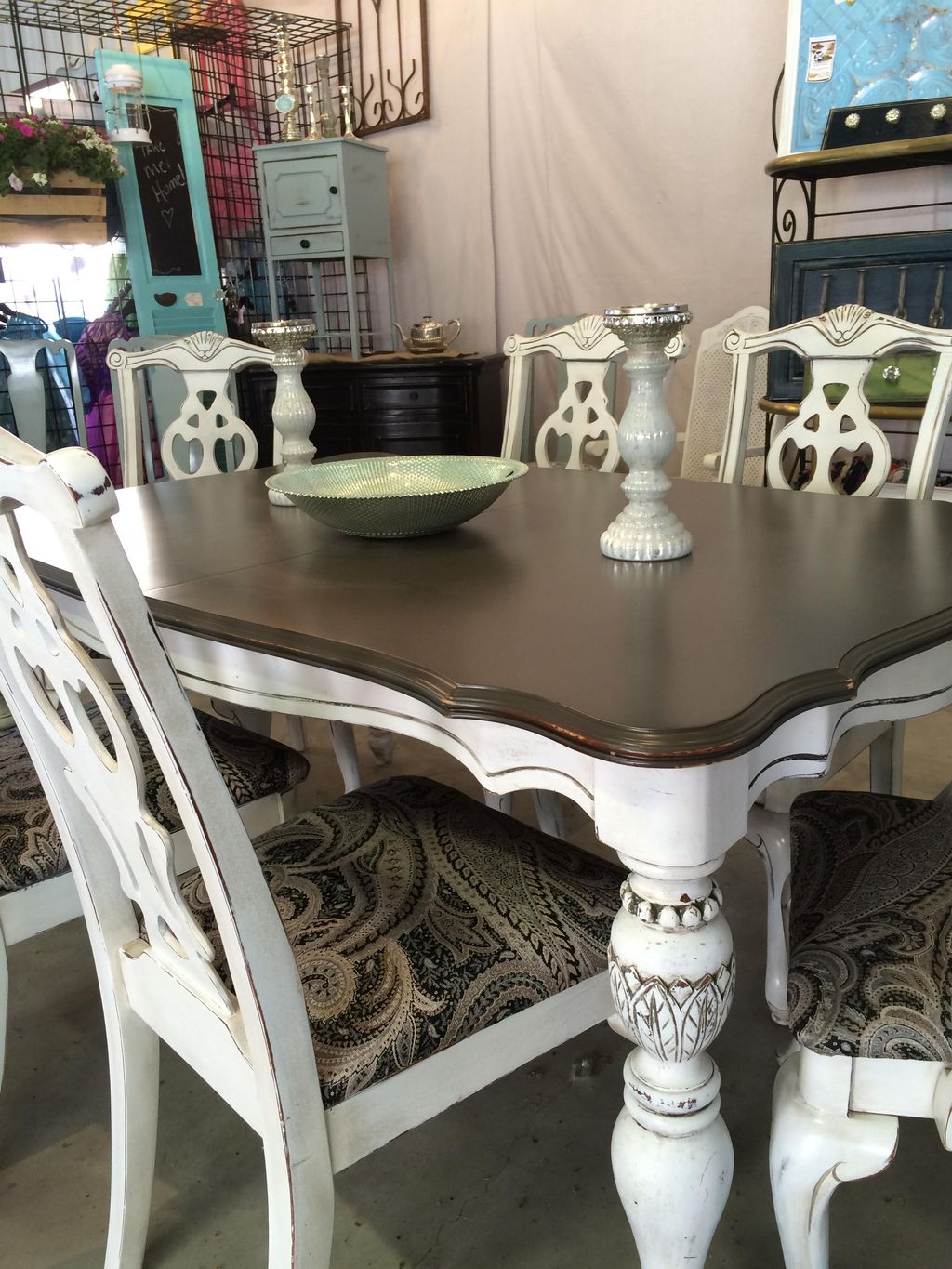 This dining room was painted in a Sherwin Williams