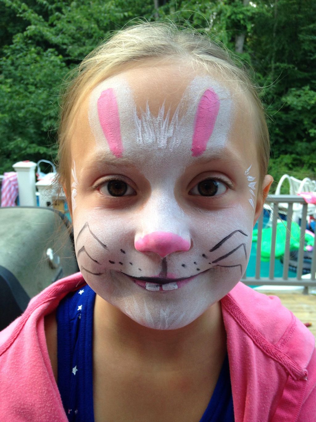 Bunny face painting