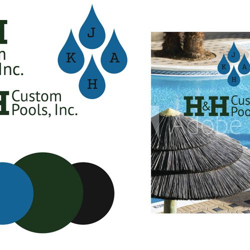 Custom Pool Brand Board