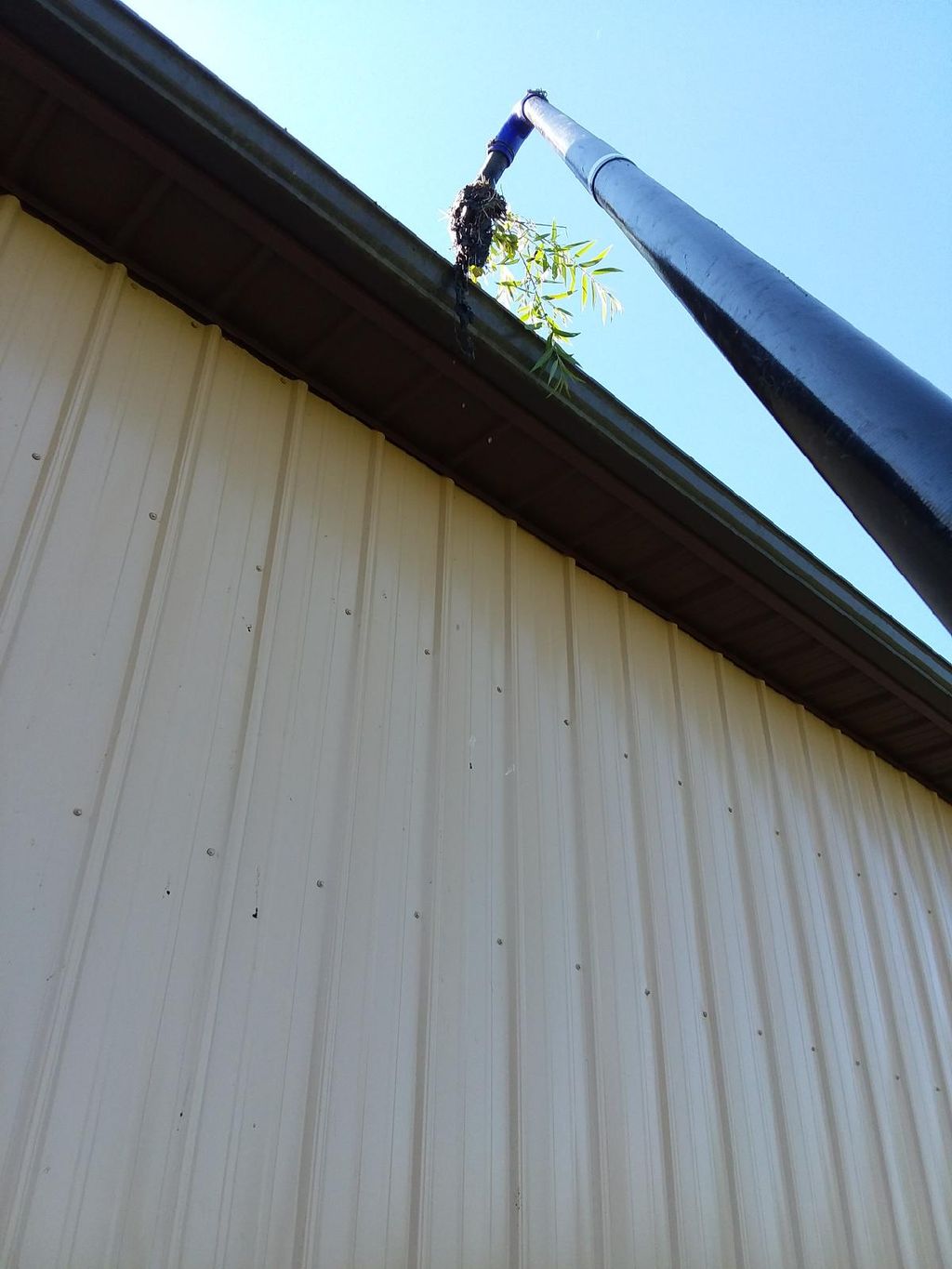 sky vac gutter machine 